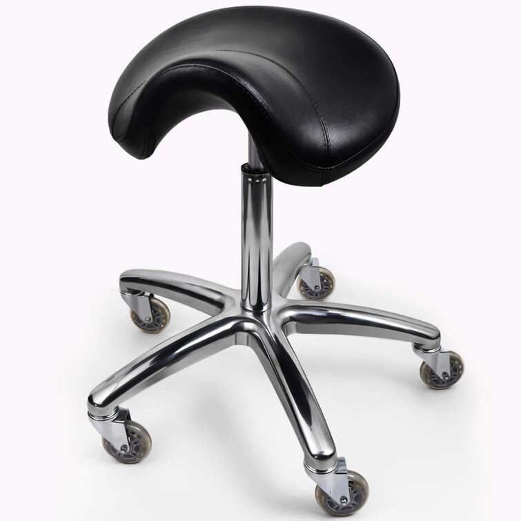 Inbox Zero Ellengard Adjustable Height Ergonomic Lab Stool with